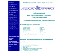 Tablet Screenshot of americanappraisals.com